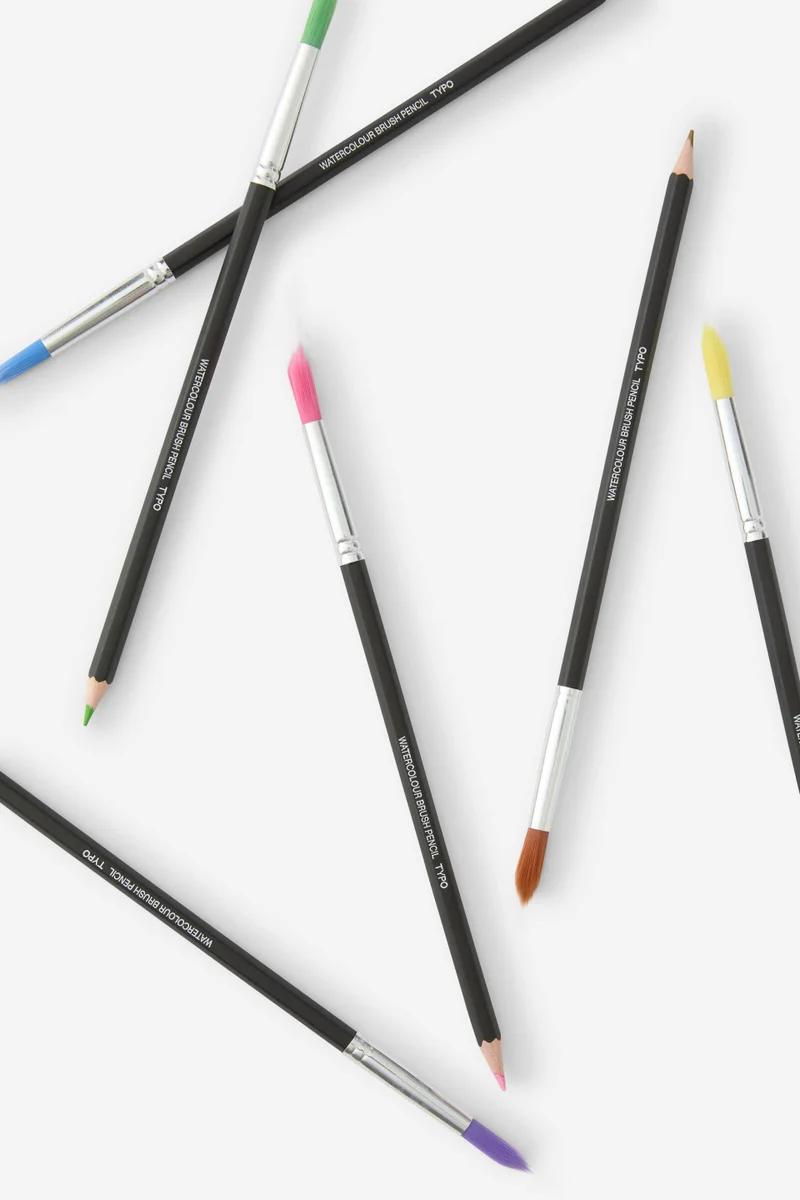 Typo  Watercolour Brush Pencils 6Pk  | Best Price UAE